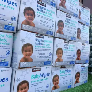 wholesale baby wipes liquidation pallet